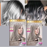 Miranda Hair Color Ash Blonde / Pewarna Rambut Grey Silver