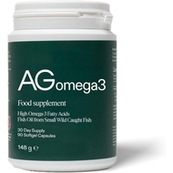 AG1 Omega 3  Oil plement Softgel Capsules | EPA & DHA Fatty Acids from Wild-Caught  | 90 Count 2,000