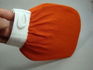 Orange Kessa Glove Turkish Hammam Scrub Mitt Exfoliating Scrub Mitt Bath Glove Skin Towel Korea Glov