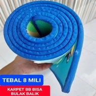 Reversible bb carpet 120x180cm foam carpet/