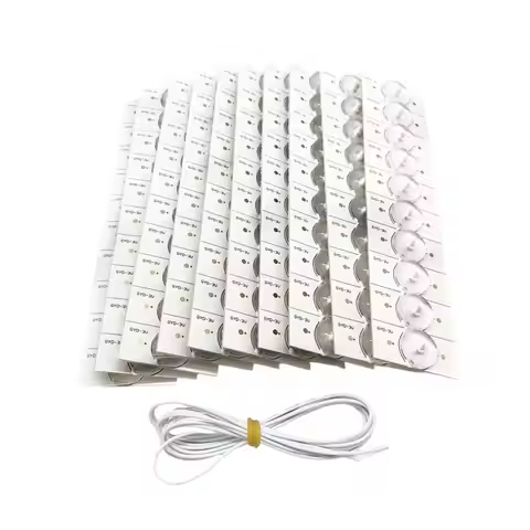 3V 50/100Pcs LED Lamp Beads With Optical Lens Filter For 32-65In TV Backlight Repair High Quality TV