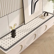 Shoe Cabinet Hallway Table Mat Sideboard Cabinet Mat Disposable Cabinet Waterproof Light Luxury Table Mat High-End TV Cabinet Protective Pad