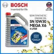 BOSCH Engine Oil MEGA X6 SEMI SYNTHETIC SN 10W30 ENGINE OIL