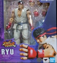日版 BANDAI SHF Street fighter  V 街頭霸王  隆 龍 RYU