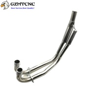 CB400SS Front Exhaust Pipe Sports Sound & Burnt Exhaust Muffler Silencer Vent Pipe With for Honda CB