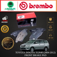 BREMBO TOYOTA INNOVA TGN40 2004 ~ 2012 FRONT  BRAKE PAD