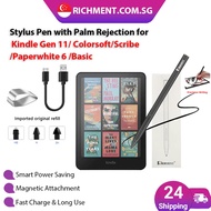 【✅SG SELLER✅】RICHMENT Stylus Pen with Palm Rejection for Kindle Gen 11 / Kindle Scribe / Paperwhite 
