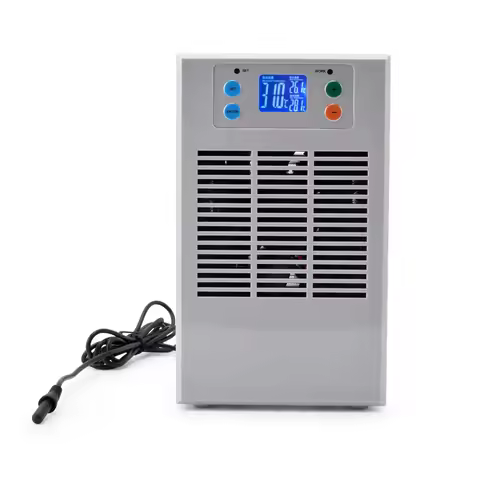 Fish Tank Water Heater Chiller Aquarium Chiller Electronic Aquarium Cooler LCD Display Quiet Fish Ta