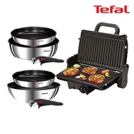 Tefal Minit Double-Sided Grill + Stainless Steel Edition Try Me 6 types