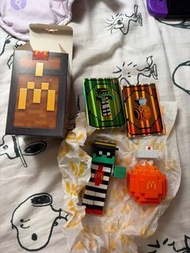 McDonald’s Minecraft公仔