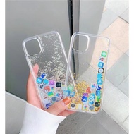 Quicksand iso App icon Phone Case for iPhone 14 13 12 11 Pro X XS Max Mini 7 8 6 6s plus mobile phon