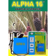 PROMO- SPRAYER ALPHA 16 LITER KNAPSACK MANUAL GARDEN STOREE