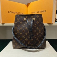 LV NOE MM Bucket bag 中號 水桶包 單肩包 棕色