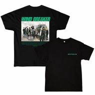 HITAM PUTIH T-shirt | Wind BREAKER | Brabete | Bofurin | Wind BREAKER T-Shirt | Anime Movie | Raptee