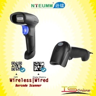 Nteumm USB Wired / 2.4G Wireless Barcode Scanner / S10/S20/F19/L8 (1D/2D/QR Code)