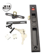 Aluminum Alloy Door and Window Locks All-Aluminum Sliding Door Locks Glass Sliding Door Double-Sided