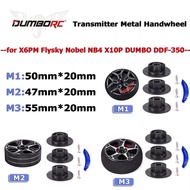 Steering Wheel Transmitter Direction Handwheel w/ Brake Pads Sponge Cover for X6PM Flysky Nobel NB4 