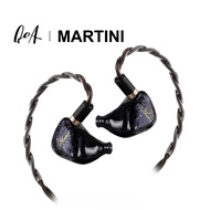 QoA Martini 1DD+4BA+1BC In-Ear Earphone 0.78mm 6N OCC Cable 4.4mm Balance Plug Hifi Music Wired Head