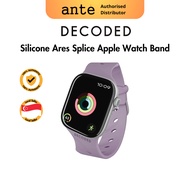 DECODED Silicone Ares Splice Apple Watch Band