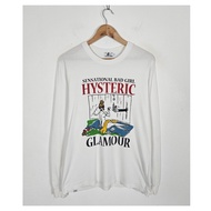 100% Cotton Hysteric Glamour Hysteric Glamour Listening Bad Girl All-Match Printed T-Shirt Ready Sto