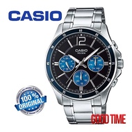 CASIO ORIGINAL MTP-1374D-2AV MEN'S WATCH (2 YEARS WARRANTY)JAM TANGAN LELAKI JAM CASIO MAN WATCHES