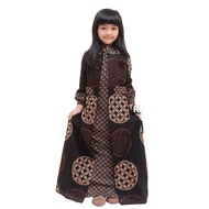 GAMIS BATIK ANAK PEREMPUAN MODEL BOLLERO | BAJU BATIK ANAK PEREMPUAN LENGAN PANJANG