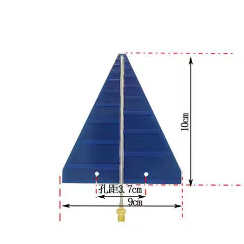 UWB Antenna log-periodic antenna 1575MHz 2.4GHz 5.8GHz image transmission broadband antenna
