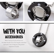 GIUMKA Men's Necklace.Accessories| Together-Customized Lettering Chain