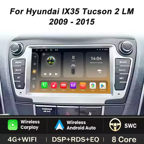 Android Car Radio For Hyundai IX35 Tucson 2 LM 2009-2015 Upgrade Carplay Auto Radio Multimedia Playe
