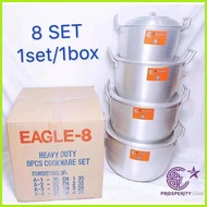 ♀ ✬ ♆ Caldero / kaldero & Kawali / Cawali pot & pan Makapal aluminum #8 Cookware set & #9 Cookware