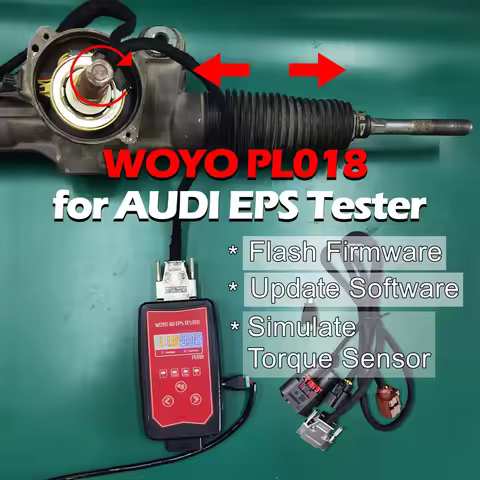 WOYO PL018 For Audi A4 A5 A6 Q5 Q7 Wheel Steering Motor EPS Tester PL008 For BMW Electric Power Stee