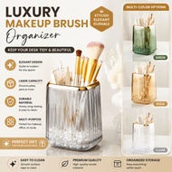 🔥MY stock🔥Clear Plastic Makeup Storage Organizer for Lipsticks, Brushes & Stationery