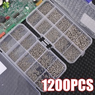 Mini Self-Tapping Electronic Screws Kit DIY Sunglasses Watch Circuit Board Repair Hardware Parts M1/