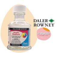 75ml Daler Rowney Soluble Matt Varnish, Acrylic Medium, Painting Medium