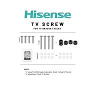 [HISENSE] Tv Screw for TV Bracket Holes VESA Wall Mount Skru for TV Hanging Holes