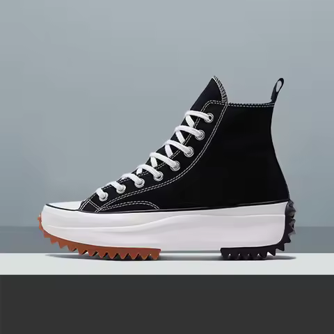 Converse Run Star Hike: Stylish, Minimalist, Platform-Sole, High-Top Canvas Sneakers for Men and Wom