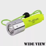 【WIDE VIEW】螢光T6潛水手電筒(NZL-WT6-P)