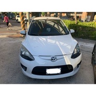 【FB搜尋桃園阿承】馬自達 超人氣MAZDA2 2009年 1.5 白色 二手車 中古車