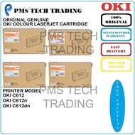 OKI ORIGINAL CARTRIDGE 46507509 46507510 46507511 46507512 C612 C612n C612dn