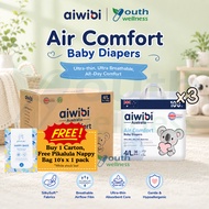 [Carton] Aiwibi Air Comfort Baby Diaper Tape / Pants (3 or 6 Packs) Ultra Thin