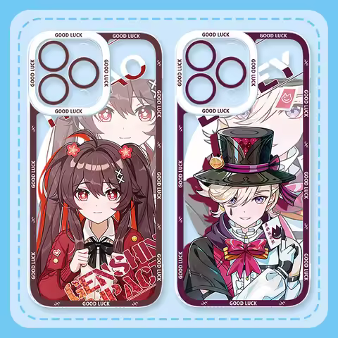 Genshin Impact Case for Xiaomi Redmi Note 12 Pro Plus Turbo 13 11 11S 10 10S 9S 9 Max 8 7 6 A1 A2 Hu