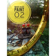 [EZ4U] MAGIC ALLOY PAINT (60ML) CHROME RIM PAINT 11 COLOUR