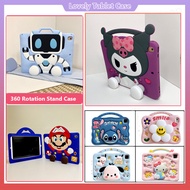 3D Case for Huawei Honor Pad X8b 2026 11" NDL2-W09 Pad X8a 2024 NDL-W09 Retractable Stand Cover Cart
