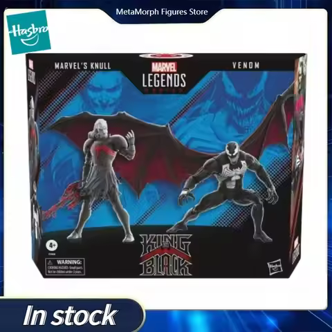 Original Hasbro Marvel Legends Series King in Black Knull & Venom-Wings Action Figures Toys Models C