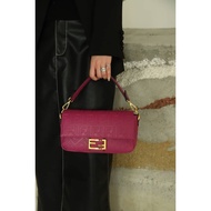 BJ588#NEW ARRIVALS SLINGBAG BAGUETTE CHECKERED WITH BOX WOMENBAG