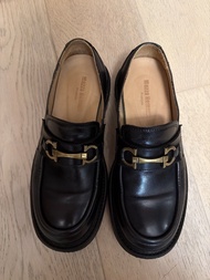 Mazza Homme 黑色馬銜扣樂福鞋 25cm