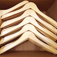 100pcs wooden hangers Wholesale Package Price