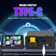 TYPE-C Mazda Carplay Android Auto Wired Adapter For Additional Installation In 2 3 6 CX3 CX5 CX8 MX5