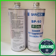 Sanden SP-10 R134 compressor airocnd oil ACK