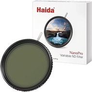 Haida HD4221-62 Variable ND Filter, Nano Pro Variable ND Filter, 2.4 inches (62 mm), ND12-400 (4 to 
